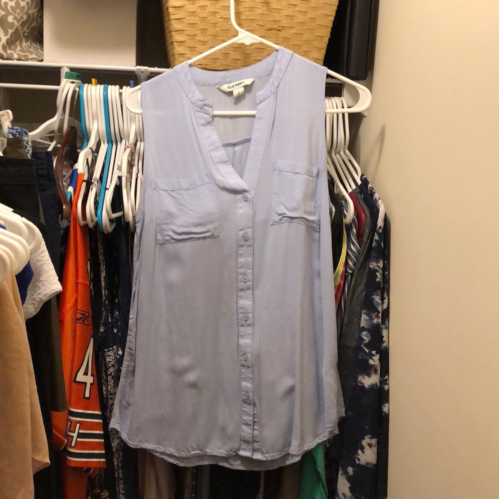 Periwinkle blue tank top